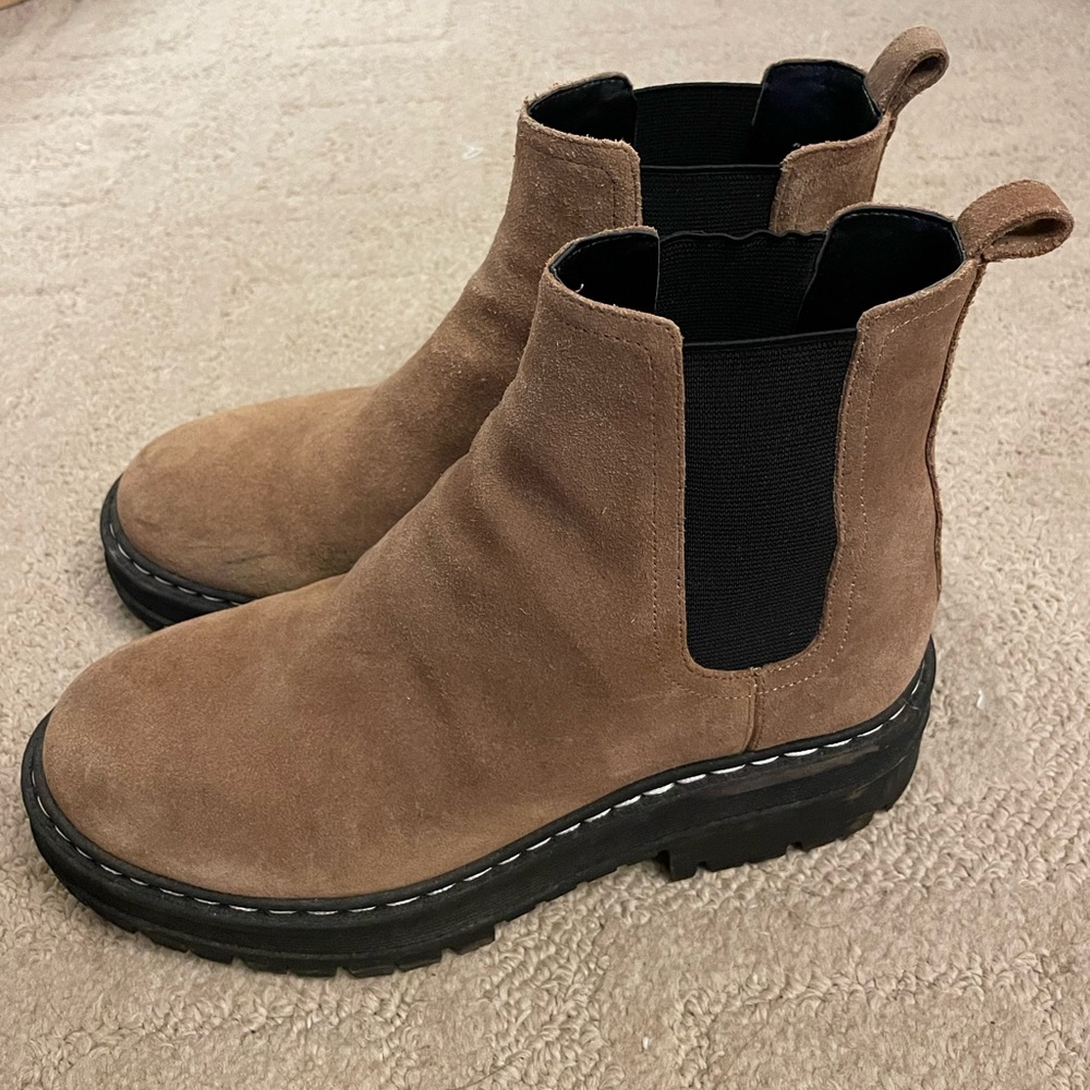 Marc Fisher Suede Chelsea Boots